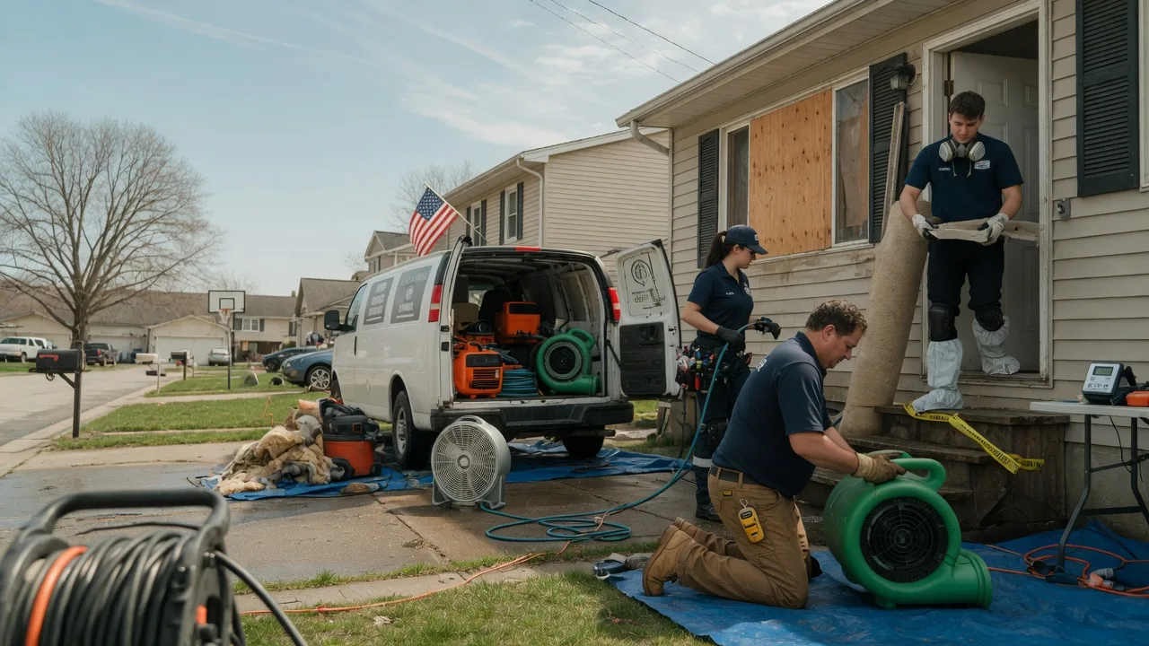 Water Damage Restoration in Kinross, MI near me